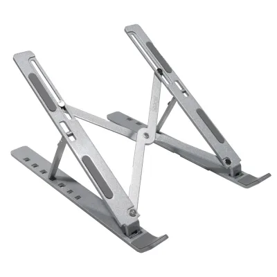 Stand/Cooler notebook Spacer SPNS-FOLD-S, pana la 16 inch, Argintiu