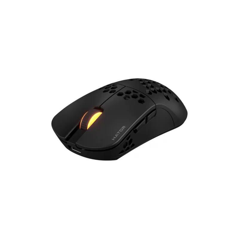 Mouse Gaming Wireless Hator Stellar Pro Wireless, 26000 DPI, negru