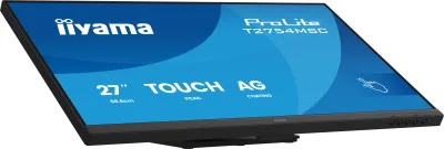 IIYAMA Monitor TOUCH T2754MSC-B2AG InCell PCAP 10pt touchscreen IPS 1920x1080 83Hz, 16:9, 300cd, 1000:1, 4ms, landscape, face-up "T2754MSC-B2AG" (timbru verde 7 lei)