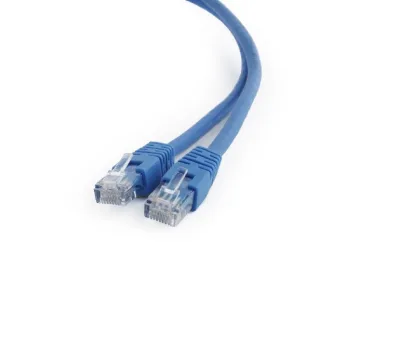 PATCH CORD UTP GEMBIRD Cat6, cupru-aluminiu, 0.5 m, albastru, AWG26, "PP6U-0.5M/B" (timbru verde 0.08 lei)