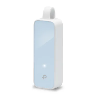 ADAPTOR RETEA TP-LINK , extern, USB 2.0, port RJ-45, 100 Mbps, "UE200" (timbru verde 0.18 lei)