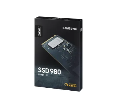 SSD SAMSUNG, 980, 500GB, M.2, PCIe Gen3.0 x4, V-Nand 3bit MLC, R/W: 3100 MB/s/2600 MB/s "MZ-V8V500BW"
