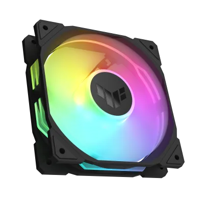 Ventilator Carcasa ASUS TUF Gaming TR120 ARGB Reverse Fan, 12 cm, 2200 RPM, 3 ventilatoare, RGB