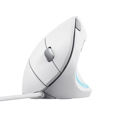 MOUSE Trust VERTO ERGO MOUSE WHT "25133" (timbru verde 0.18 lei)