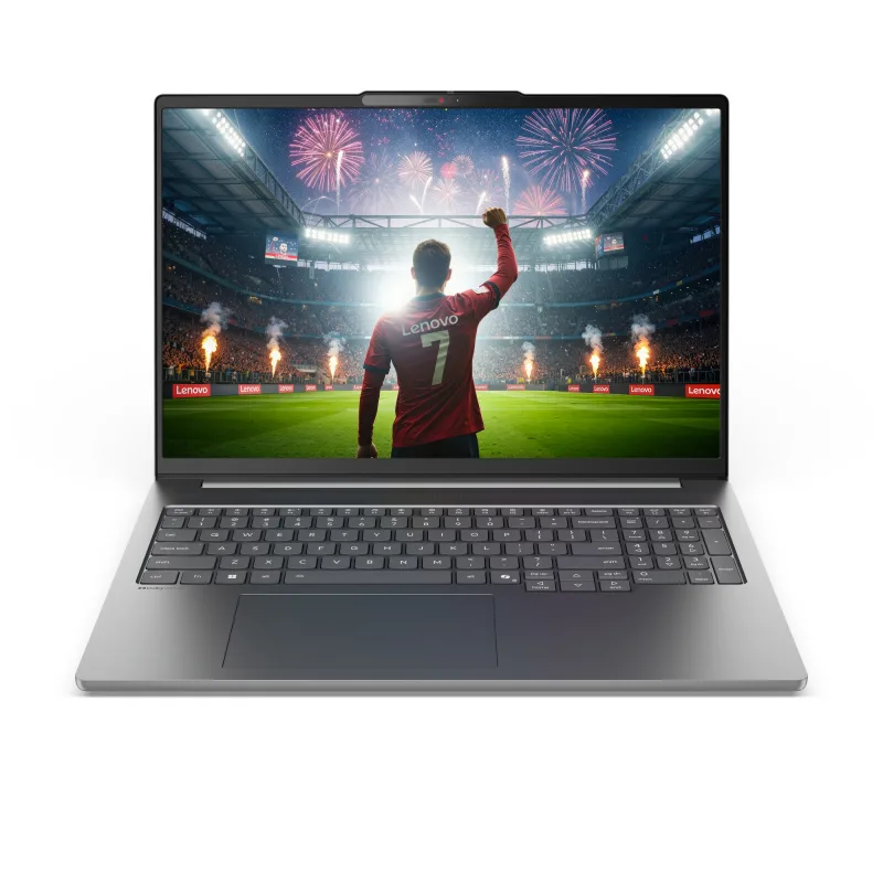 Laptop Lenovo IdeaPad Pro 5 16IPH11, 16" 2.8K (2880x1800) OLED 500nits (typical) / 1100nits (peak) Glossy, 100% DCI-P3, 120Hz VRR, DisplayHDR™ True Black 1000, Intel Core™ Ultra X9 378H, 16C (4P + 8E + 4LPE) / 16T, Max Turbo up to 5.0GHz, 18MB Intel®
