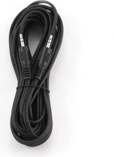 CABLU audio GEMBIRD stereo (3.5 mm jack T/T), 5m "CCA-404-5M" (timbru verde 0.08 lei)