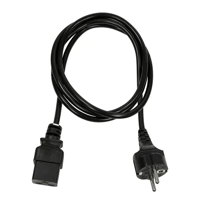 CABLU alimentare LOGILINK   3m, intrare Schuko, iesire C19, 16A, testat VDE, 3x1.5mm, black, "CP153" (timbru verde 0.08 lei)
