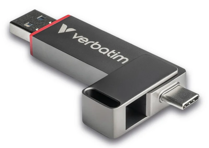 Memorie Verbatim Dual QuickStick. Capacity: 512 GB, Device interface: USB Type-A / USB Type-C, USB version: 3.2 Gen 1 (3.1 Gen 1), Read speed: 550 MB/s, Write speed: 500 MB/s. "32042"