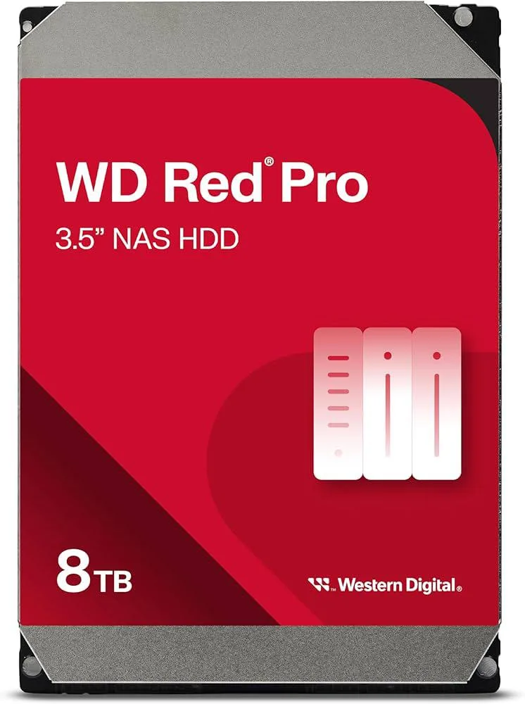 HDD NAS WD Red Pro, 8TB, 7200 RPM, 256MB, SATA