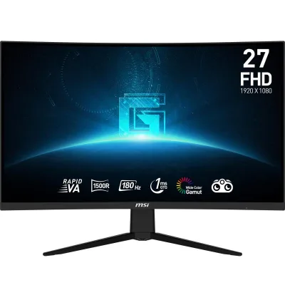 Monitor Consumer MSI G27C3F, 27", 1920 x 1080 pixeli, Black, 2 ani Garantie