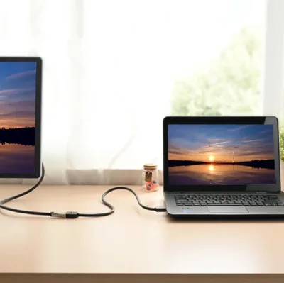 CABLU video prelungitor Ugreen, "HD107" HDMI (T) la HDMI (M), rezolutie maxima 4K UHD (3840 x 2160) la 60 Hz, conectori auriti, 3m, negru "10145" (timbru verde 0.8 lei) - 6957303811458