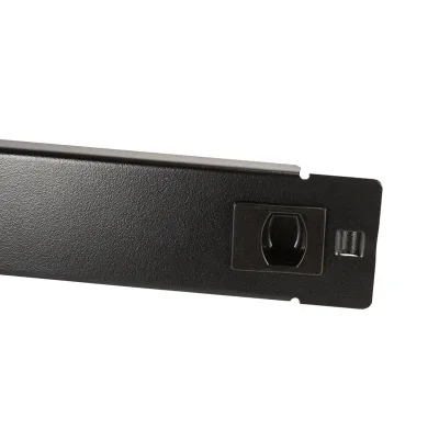PANOU gestionare cabluri LOGILINK, tip masca orizontala, 19 inch, 1U, instalare fara unelte, negru, "PN105B"