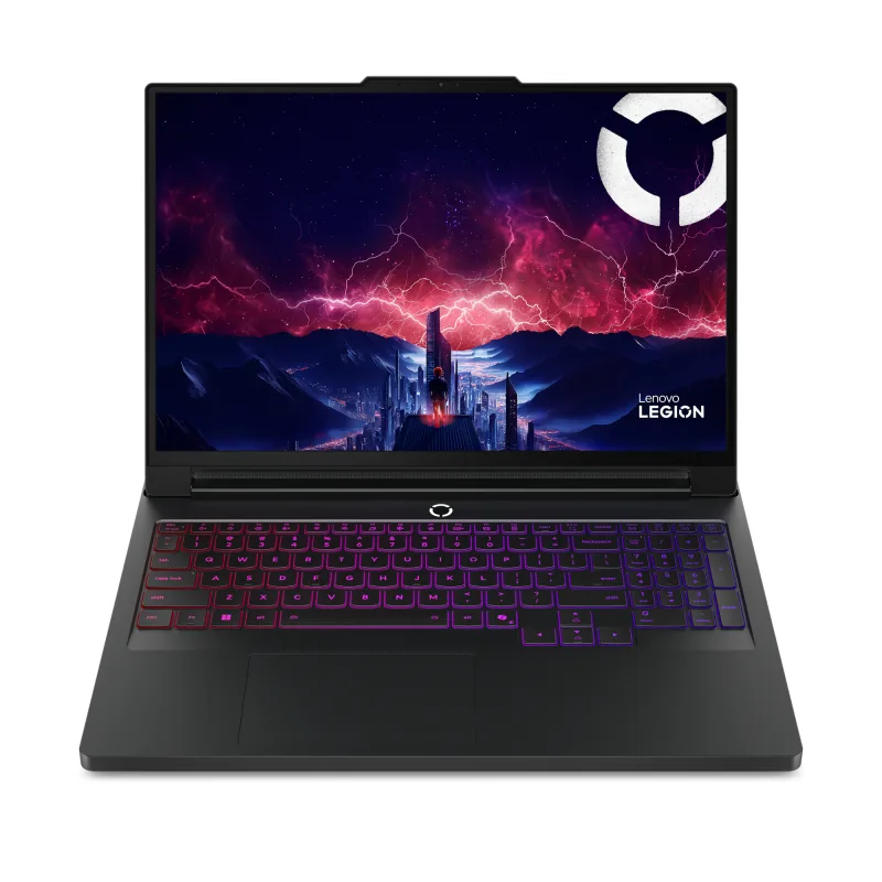 Laptop Lenovo Gaming Legion Pro 7 16AFR10H, 16" WQXGA (2560x1600) OLED 500nits (typical) / 1100nits (peak) Glossy, 100% DCI-P3, 240Hz, DisplayHDR™ True Black 1000, Dolby Vision®, G-SYNC®, Low Blue Light, High Gaming Performance, Flicker Free, AMD Ryzen™ 9