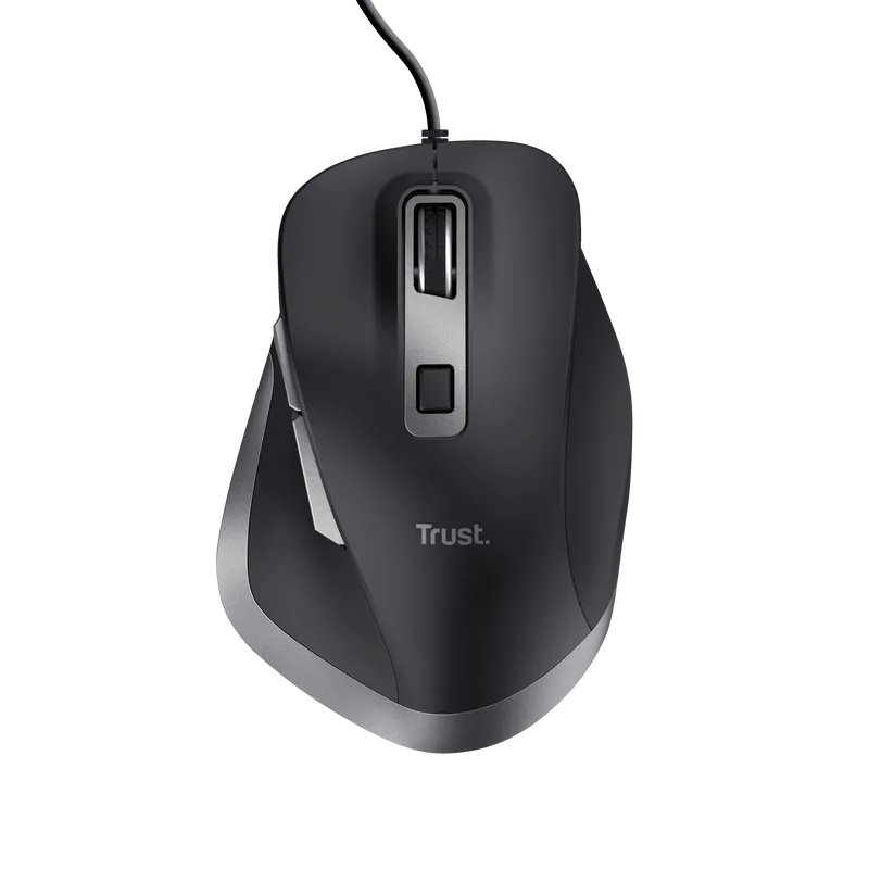 Mouse Trust Fyda, 5000 DPI, Negru