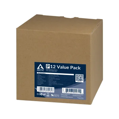 VENTILATOR ARCTIC PC, P12 (Black) - 5 Pack,"ACFAN00135A"
