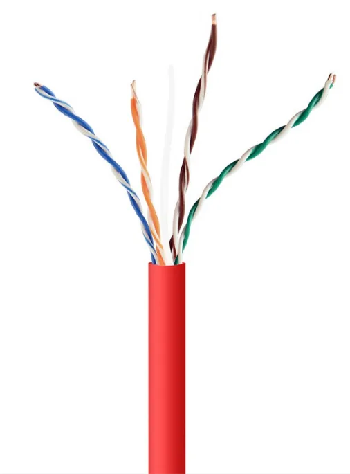 ROLA CABLU  UTP GEMBIRD, Cat5e, 305m, Cupru-Aluminiu, Solid, AWG24, red, "UPC-5004E-SOL-R"