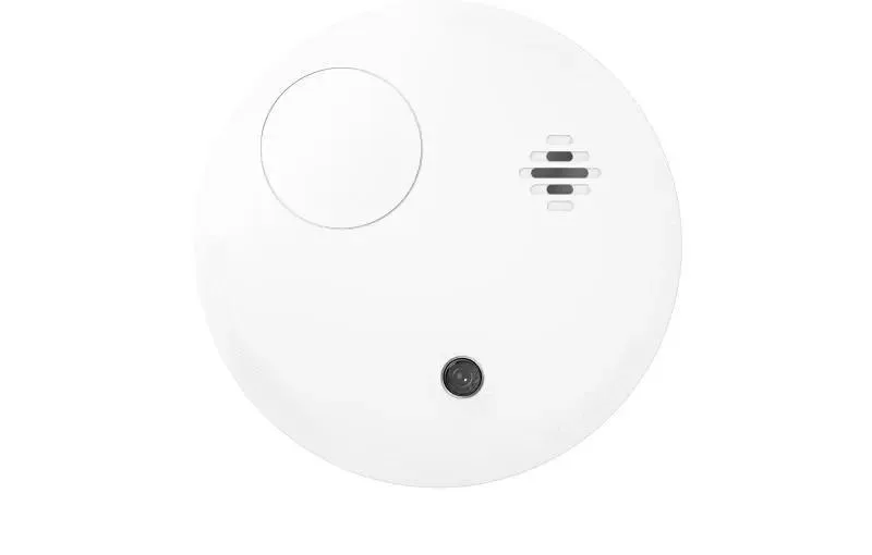 Detector de fum wireless Hikvision DS-PDSMK-E-WE, frecventa operare: 868MHz, criptare: AES-128 Encryption, transmisie in camp deschis: 800m, alarma sonora: ≥ 85 dB @ 3 m, alimentare pe baterie ( Non Replaceable CR17450 x 1pcs), durata medie a bateriei