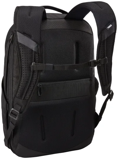 RUCSAC THULE pt. notebook de max. 15.6 inch, 26 l, 1 compartiment, buzunar frontal x 3 | buzunar lateral x 2, waterproof, poliester, negru, Accent 3205384