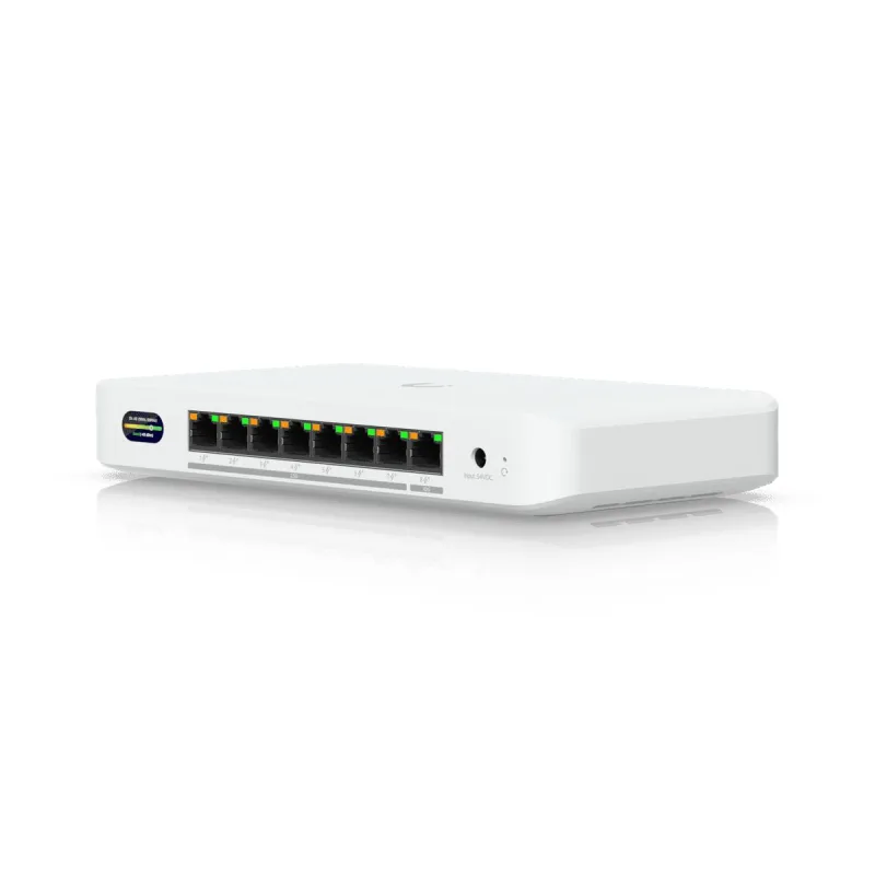 NET SWITCH BRIDGE 8PORT/UDB-SWITCH UBIQUITI "UDB-SWITCH" (timbru verde 2 lei)