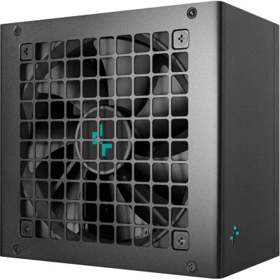 SURSA DeepCool "PF600X", 600W,  certificare 80Plus Bronze, non-modular, PFC activ, Dc to DC,  fan 120mm, negru, "R-PF600X-HD0B-JGEU" (timbru verde 2 lei)