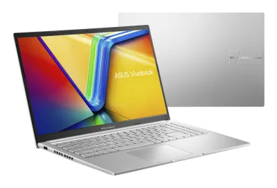 15.6 Vivobook 15 M1502YA, FHD, Procesor AMD RyzenTM 7 7730U (16M cache, up to 4.53 GHz), 8GB DDR4, 512GB SSD, AMD Radeon, No OS, Cool Silver "M1502YA-BQ160" (timbru verde 3.5 lei)
