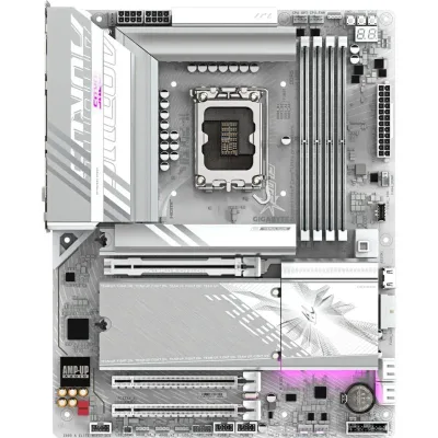 Placa de baza Gigabyte Z890 AORUS ELITE WIFI7 ICE, Socket 1851, DDR5, ATX