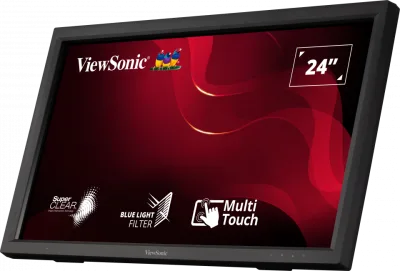 Monitor Consumer ViewSonic TD2423, 24", 1920 x 1080 pixeli, Touchscreen, Black, 3 ani Garantie