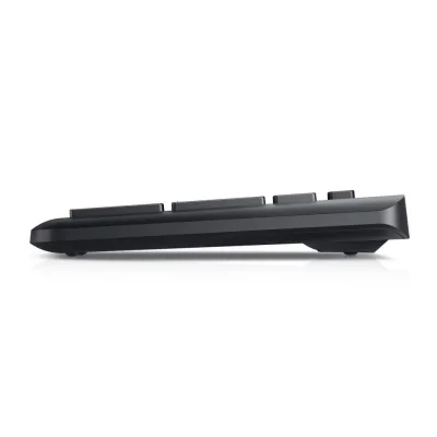 Kit Wireless tastatura si mouse Dell KM3322W, taste numerice, Negru