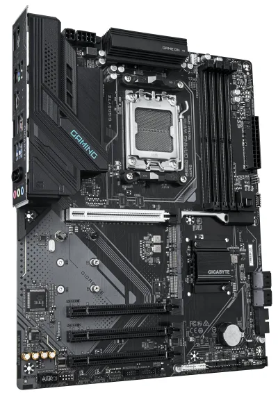 Placa de baza GIGABYTE B850 GAMING WIFI6, AM5, DDR5, Wi-Fi, BT, ATX, Negru "B850 GAMING WF6"