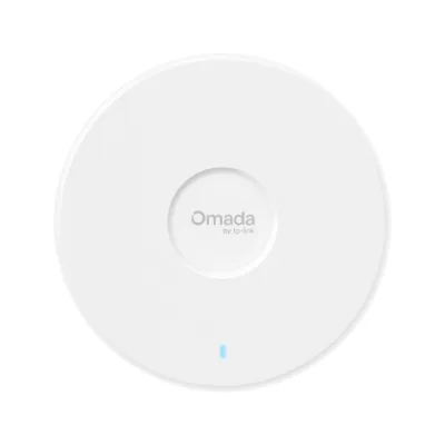 ACCESS POINT TP-LINK wireless Wi-Fi 7 Tri-Band BE15000 Mbps, cu  1× 10G/2.5G Ethernet Port, 8 antene interne, 802.3bt PoE, WiFi 7, montare pe tavan/perete  "EAP787" (timbru verde 0.8 lei)