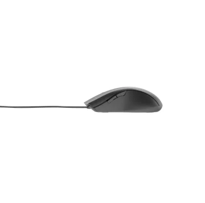 MOUSE GEMBIRD, PC sau NB, cu fir, USB, laser, 2400 dpi, butoane/scroll 6/1, cablu 1.8m, negru-argintiu, "MUS-GU-02" (timbru verde 0.18 lei)