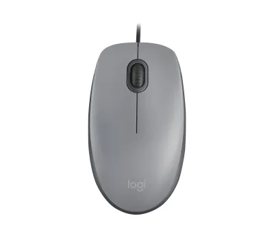 Mouse cu fir M110 Silent Negru "910-006760" (timbru verde 0.18 lei)