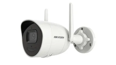 CAMERA IP BULLET 4MP 2.8MM IR30M WIFI "DS-2CV2041G2-IDW(2.8MM)(W)" (timbru verde 0.8 lei)