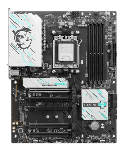 MSI B840 GAMING PLUS WIFI, ATX, Socket AM5, 4x DDR5 , 5x PCIe x16 slot, 2x M.2 slot, 4x USB 2.0, 2x USB 5Gbps, 1x USB 10Gbps, 1x USB 10Gbps Type-C, HDMI, 3Y "B840_GAMING_PLUS_WIFI"