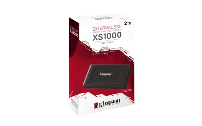 KINGSTON XS1000 2TB SSD Pocket-Sized USB 3.2 Gen 2 External Solid State Drive Up to 1050MB/s "SXS1000/2000G" (timbru verde 0.18 lei)
