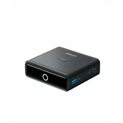 BAZA de incarcare baterie externa Anker "Prime" ,100W, incarcare rapida 4-in-1,PD si Power IQ 3.0,rez la socuri, 1xUSB,2xUSB-C, 1xPogo Pin,498 g, negru, "A1902311" (timbru verde 0.98 lei)-194644150662