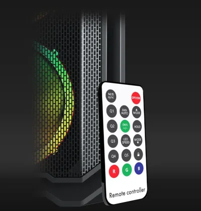 Carcasa AQIRYS WEZEN, RGB, Mid Tower, Black
