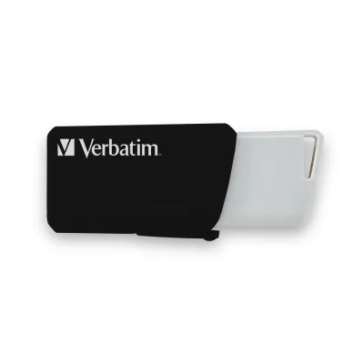 MEMORII USB Verbatim VERBATIM 49307 USB CLICK 32GB BLACK, "49307" (timbru verde 0.03 lei)