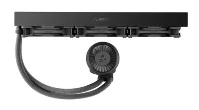 COOLER Arctic "Liquid Freezer III Pro 420", skt. LGA1851, LGA 1700, AM4, AM5, racire cu lichid, 3 x 140mm P14 Pro, 800 - 2800 RPM, , negru "ACFRE00181A" (timbru verde 2.00 lei)