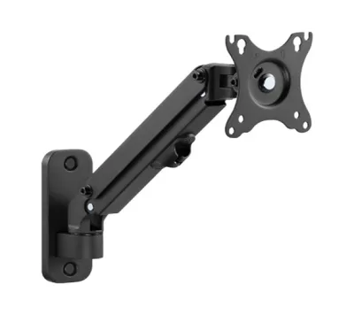 SUPORT de perete GEMBIRD, pt 1 TV/monitor plat, diag. max 17" - 27", rotatie, inclinare, pliere, 2 ~ 7 kg, "MA-WA1-01"