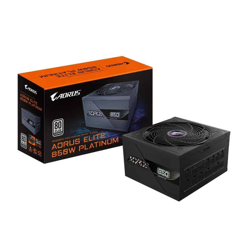 Sursa GIGABYTE GP-AE850PM PG5 "GP-AE850PM PG5" (timbru verde 2 lei)