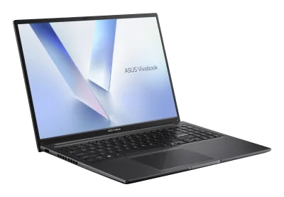 16 Vivobook 16 M1605NAQ, WUXGA, Procesor AMD RyzenTM 7 170 (16M Cache, up to 4.75 GHz), 16GB DDR5, 512GB SSD, AMD Radeon 680M, No OS, Indie Black "M1605NAQ-MB101" (timbru verde 3.5 lei)