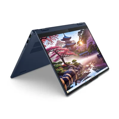 Laptop Lenovo IdeaPad 5 2-in-1 14AKP10, 14" WUXGA (1920x1200) IPS 300nits Glossy, 45% NTSC, 60Hz, TÜV Low Blue Light, Glass, Touch, AMD Ryzen™ AI 5 330 (4C / 8T, 2.0 / 4.5GHz, 4MB L2 / 8MB L3), video Integrated AMD Radeon™ 820M Graphics, RAM 1x 8GB