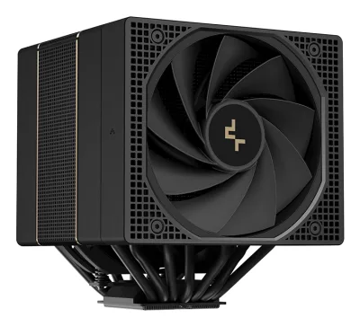 COOLER DeepCool "ASSASSIN VC ELITE" skt. Intel si AMD, racire cu aer, vent. 1 x 140mm si 1 x 120mm, 500 - 1800 rpm, 7 heatpipes, inaltime 164mm, , negru,"R-ASN4-BKNVNN-GJD"  (timbru verde 2 lei)