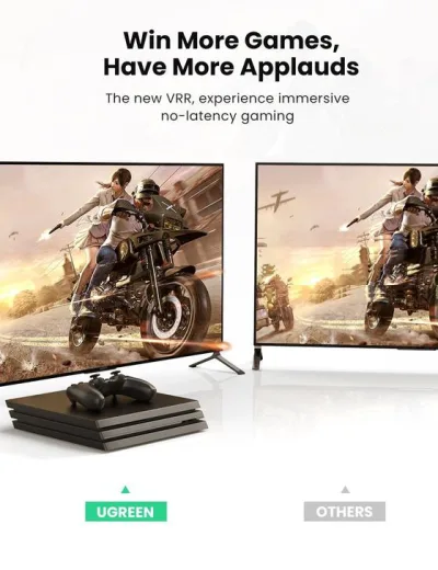 CABLU video Ugreen, "HD140" HDMI (T) la HDMI (T), HDMI 2.1, 8K la 60Hz, lungime 3m, braided, negru "80404" (timbru verde 0.08 lei) - 6957303884049