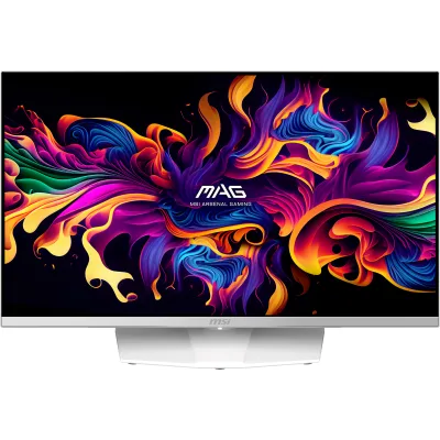 Monitor Gaming MSI MAG 272QPW QD-OLED X28, 26.5", 2560 x 1440 pixeli, White, 3 ani Garantie