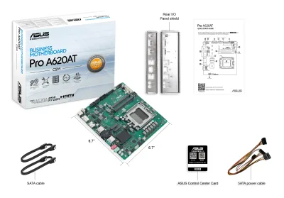 Placa de baza PRO B840M-B AMD B840 Socket AM5 mATX "90MB1L5M-M0EAYC"
