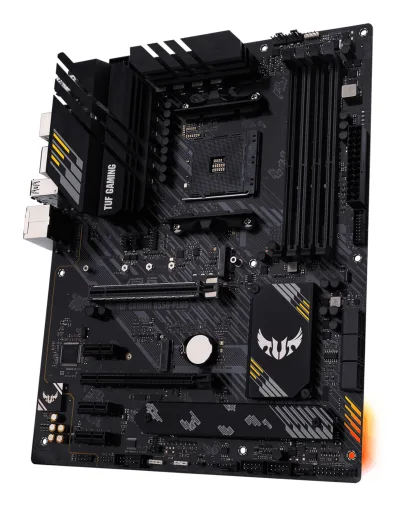 PLACA de BAZA Asus "TUF GAMING B550+", skt AM4, ATX, AMD B550, 4 x DDR4, max. 128 GB, 6 x SATA, 2 x M.2, 7.1, "TUF GAMING B550+"
