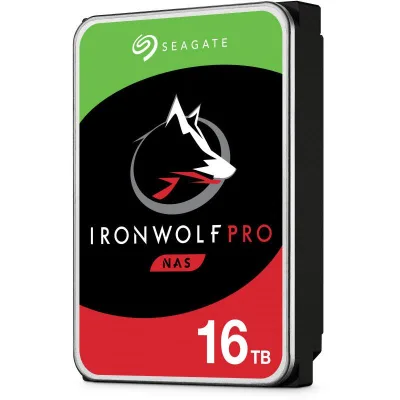 HDD NAS Seagate IronWolf Pro, 16TB, 7200 RPM, 256MB, SATA III