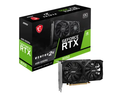 MSI GeForce RTX 3050 VENTUS 2X E 6G OC "GeForce RTX 3050 VENTUS 2X E 6G OC"